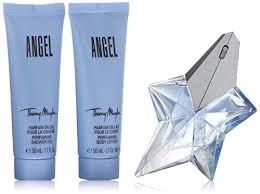 Mugler Angel - Набор (edp/25ml + b/milk/50ml + sh/gel/50ml) — фото N1