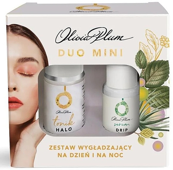 Набор - Olivia Plum Duo Mini Set (ser/15ml+ton/30ml) — фото N1