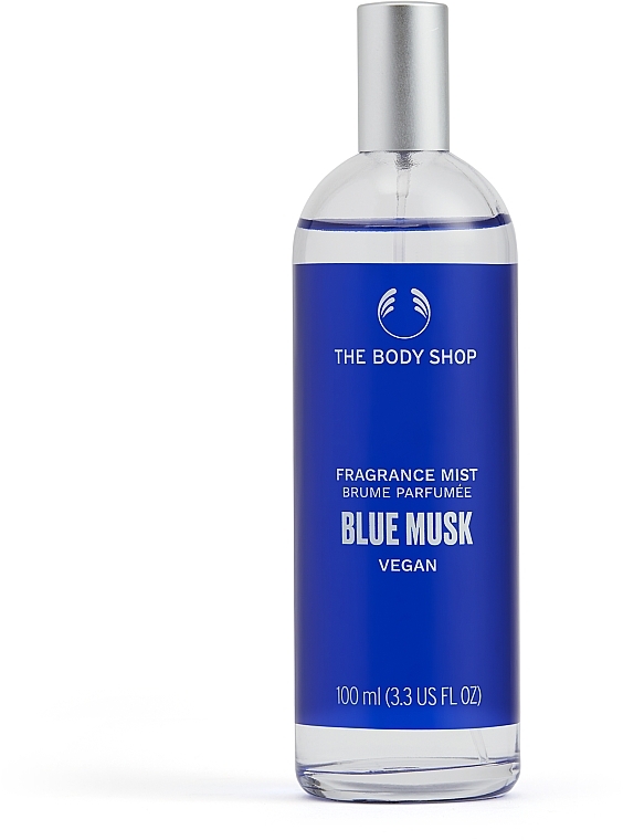 Парфумований спрей для тіла "Blue Musk" - The Body Shop Blue Musk Vegan — фото N1