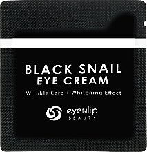 Парфумерія, косметика Крем для шкіри навколо очей багатофункціональний - Eyenlip Black Snail Eye Cream (пробник)