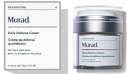 Ежедневный защитный увлажняющий крем для лица - Murad Eczema Control Daily Defense Cream — фото N1