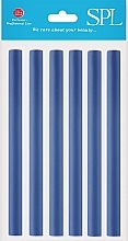 Парфумерія, косметика Гнучкі бігуді 11848-1, 180/15 мм, сині, 6 шт. - SPL