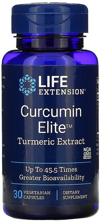 Пищевые добавки "Экстракт куркумы" - Life Extension Curcumin Elite Turmeric Extract — фото N1