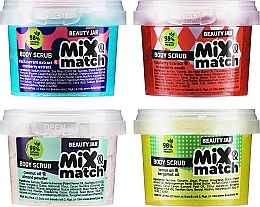Парфумерія, косметика Набір скрабів для тіла - Beauty Jar "Mix & Match" Body Scrub Set (b/scrub/2х150g + b/scrub/2х120g)