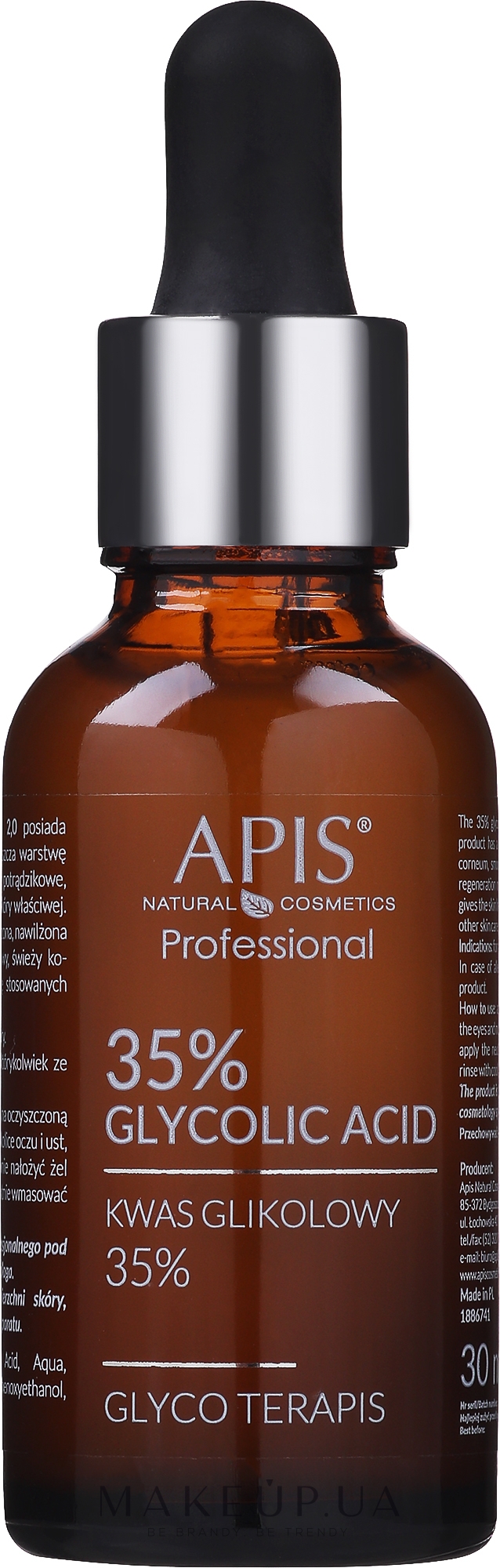 Гликолевая кислота 35% - APIS Professional Glyco TerApis Glycolic Acid 35% — фото 30ml