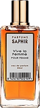 Saphir Parfums Vive La Femme - Парфумована вода — фото N2