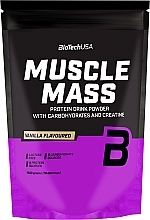 Протеїновий коктейль "Ваніль" - BioTechUSA Muscle Mass Drink Powder — фото N1