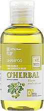 Шампунь для кучерявого та неслухняного волосся - O Herbal — фото N1
