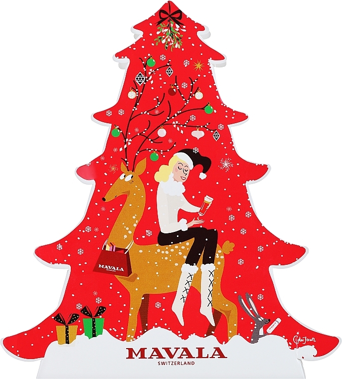 Набір - Mavala Winter Magic Tree Kit (h/cr/50ml + lip balm/4.5g) — фото N1