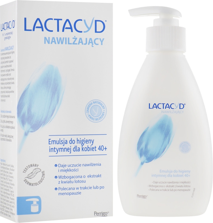 Гель для интимной гигиены "Moisturizing" с дозатором - Lactacyd Body Care