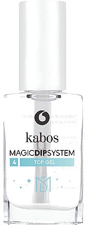 Верхнє покриття для гель-лаку - Kabos Magic Dip System Top Gel — фото N1