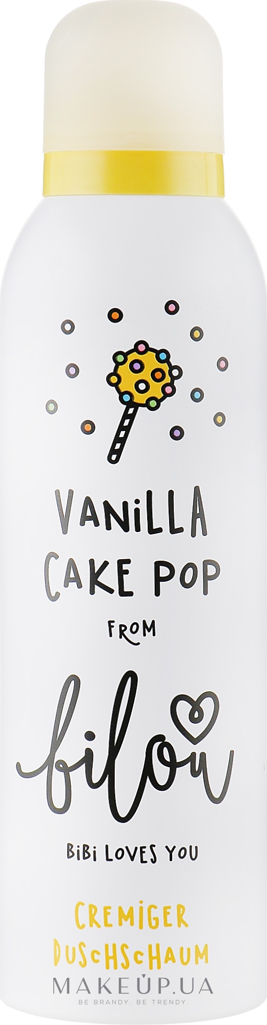 Пінка для душу - Bilou Vanilla Cake Pop Shower Foam — фото 200ml