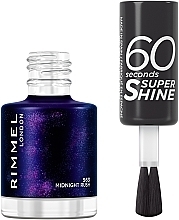 Лак для ногтей - Rimmel 60 Seconds Super Shine — фото N2
