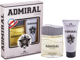 Парфумерія, косметика Lotus Valley Admiral - Набір (edp 100ml + sh/gel 100 ml)