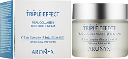 Крем для лица - Medi Flower Aronyx Triple Effect Real Collagen Moisture Cream — фото N2