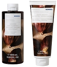 Парфумерія, косметика Гель для душу "Ваніль і каштан" - Korres Vanilla Chestnut Renewing Body Cleanser