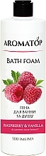 Духи, Парфюмерия, косметика Пена для ванны и душа "Малина-Ваниль" - Aromatop Bath Foam