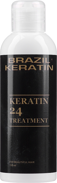 Засіб для вирівнювання та відновлення пошкодженого волосся - Brazil Keratin Beauty 24h — фото N1