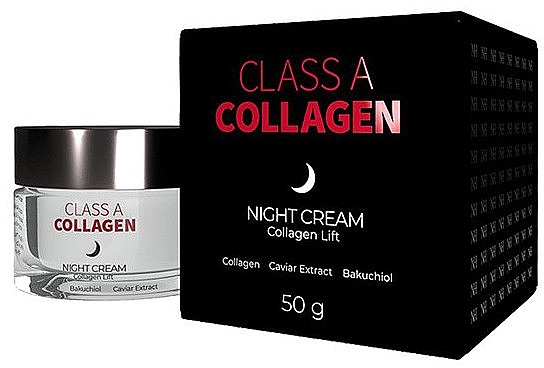 Нічний ліфтинг-крем із колагеном                           - Noble Health Class A Collagen — фото N1