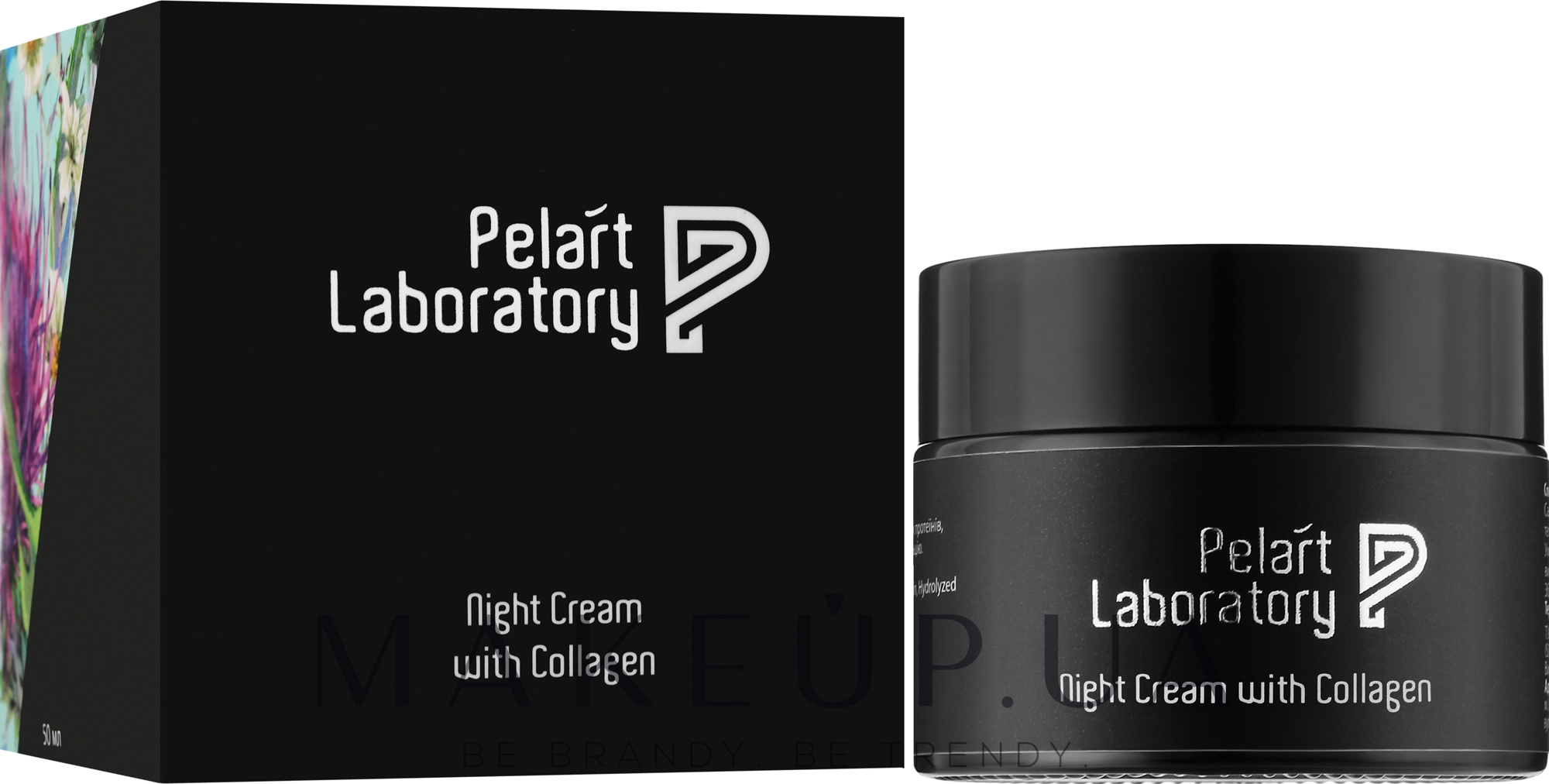 Нічний крем з колагеном для обличчя - Pelart Laboratory Night Cream With Collagen — фото 50ml
