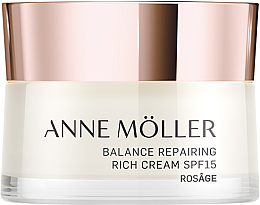 Духи, Парфюмерия, косметика Крем для нормальной кожи лица - Anne Moller Rosage Balance Repairing Rich Cream Spf15