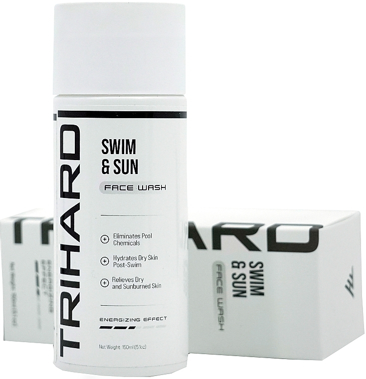 Засіб для вмивання обличчя - Trihard Swim & Sun Face Wash — фото N3