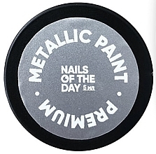 Парфумерія, косметика Гель-фарба для нігтів - Nails Of The Day Premium Metallic Paint