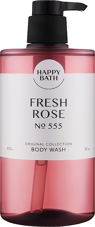 Парфюмированный гель для душа - Happy Bath Original Collection Fresh Rose Body Wash — фото N1