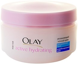 Парфумерія, косметика Зволожуючий нічний крем - Olay Active Hydrating