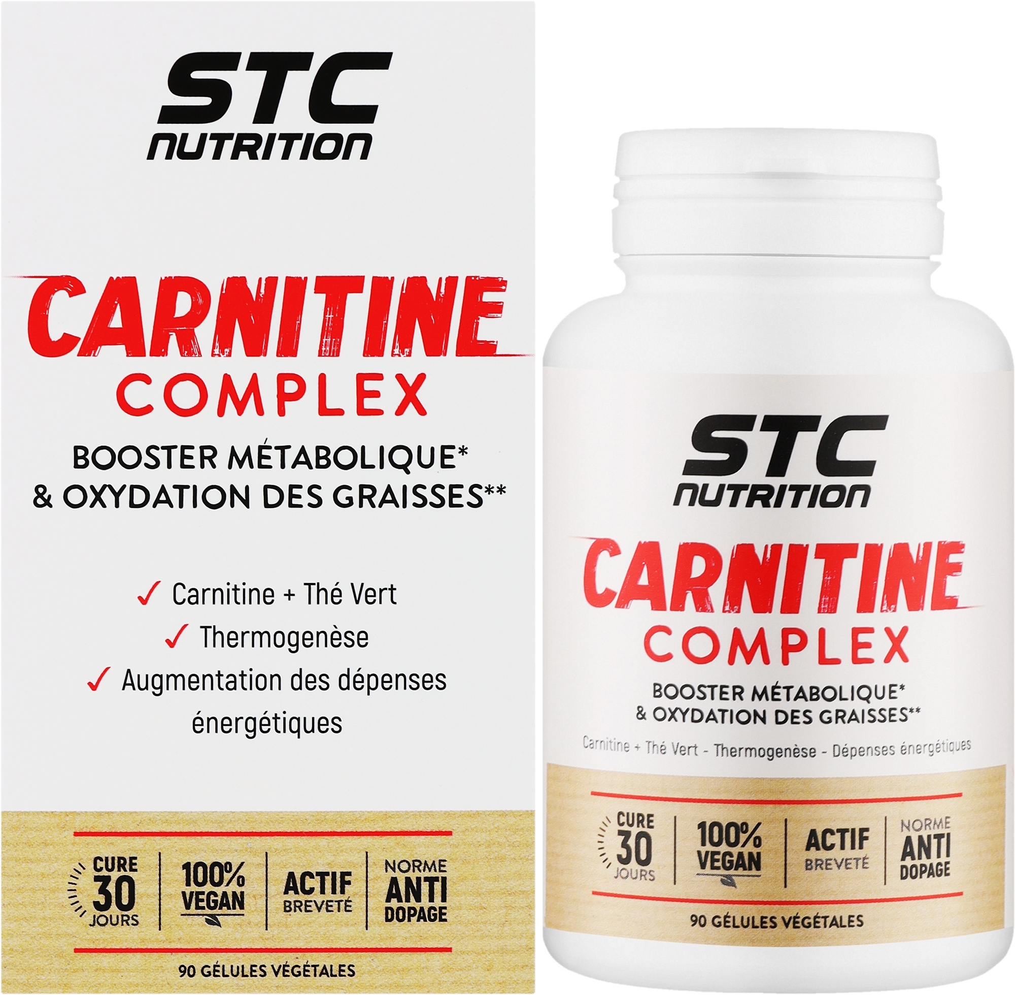 Жиросжигатель "Карнитин комплекс" - STC Nutrition Carnitine Complex — фото 90шт