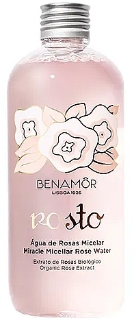 Мицеллярная розовая вода - Benamor Rosto Micellar Rose Water — фото N1