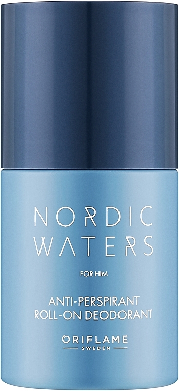 Oriflame Nordic Waters For Him - Шариковый дезодорант — фото N1