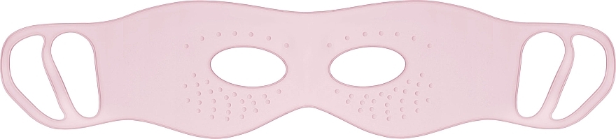 Силиконовая маска для глаз, розовая - Yeve — фото N1