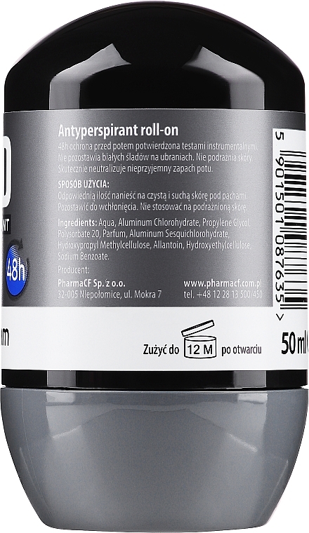 Роликовий дезодорант - Pharma CF Bond Winners Team Antiperspirant Roll-On — фото N2