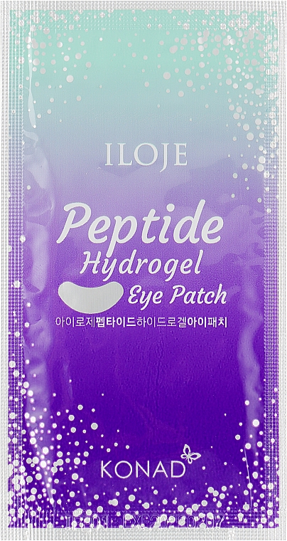 Гидрогелевые патчи под глаза с пептидами - Konad Iloje Peptide Hydrogel Eye Patch — фото N1