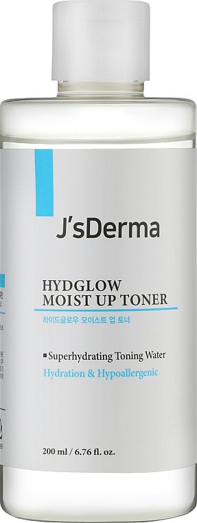 Тонер для обличчя з гіалуроновою кислотою - J'sDerma pH Balance & Hydration Toner