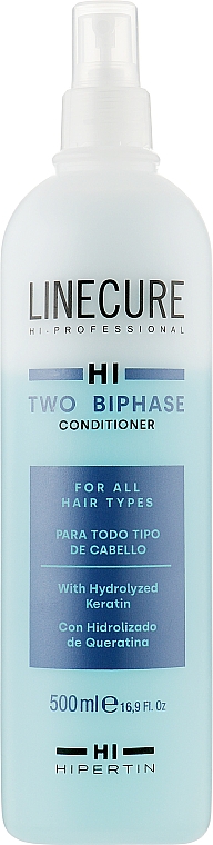 Двофазний кондиціонер для волосся - Hipertin Linecure Two Bi Phase Conditioner — фото N3