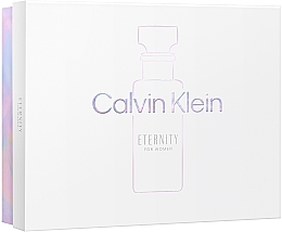 Calvin Klein Eternity For Woman - Набор (edp/100ml + b/lot/100ml + edp/10ml) — фото N3