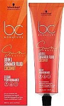 Мультифункціональний флюїд для волосся - Schwarzkopf Professional Bonacure Sun Protect 10-In-1 Summer Fluid Coconut — фото N2