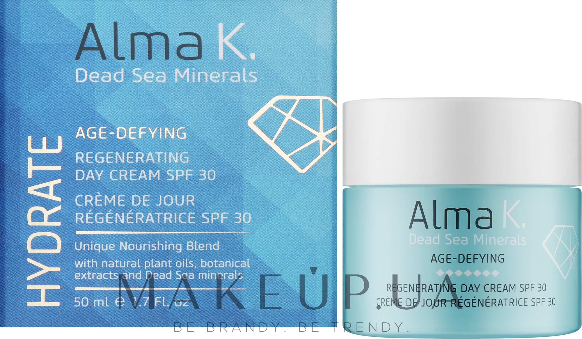 Регенерувальний денний крем для обличчя - Alma K. Age-Defying Regenerating Day Cream SPF30 — фото 50ml