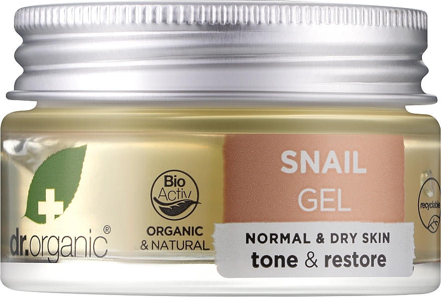 Гель для лица и тела с экстрактом секрета улитки - Dr. Organic Bioactive Skincare Snail Gel