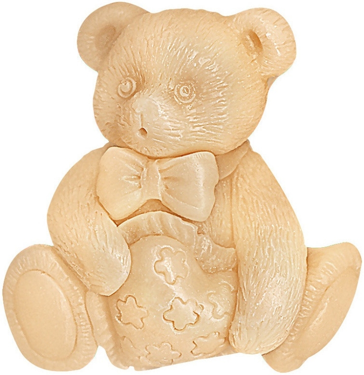 Глицериновое мыло "Медвежонок" - Bulgarian Rose Natural Glycerin Fragrant Soap Pooh Teddy Bear — фото N1