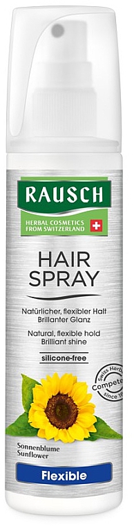 Лак для волос - Rausch Sunflower Hairspray Flexible Non-Aerosol — фото N1