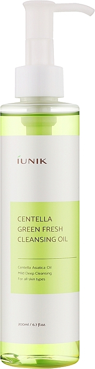 Очищувальна олія для обличчя - IUNIK Centella Green Fresh Cleansing Oil — фото N1