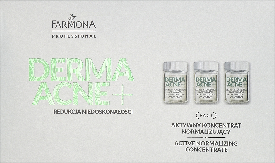 Активный нормализующий концентрат - Farmona Professional Dermaacne+ Active Normalizing Concentrate