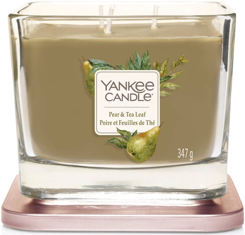 Ароматическая свеча - Yankee Candle Elevation Pear & Tea Leaf — фото N2