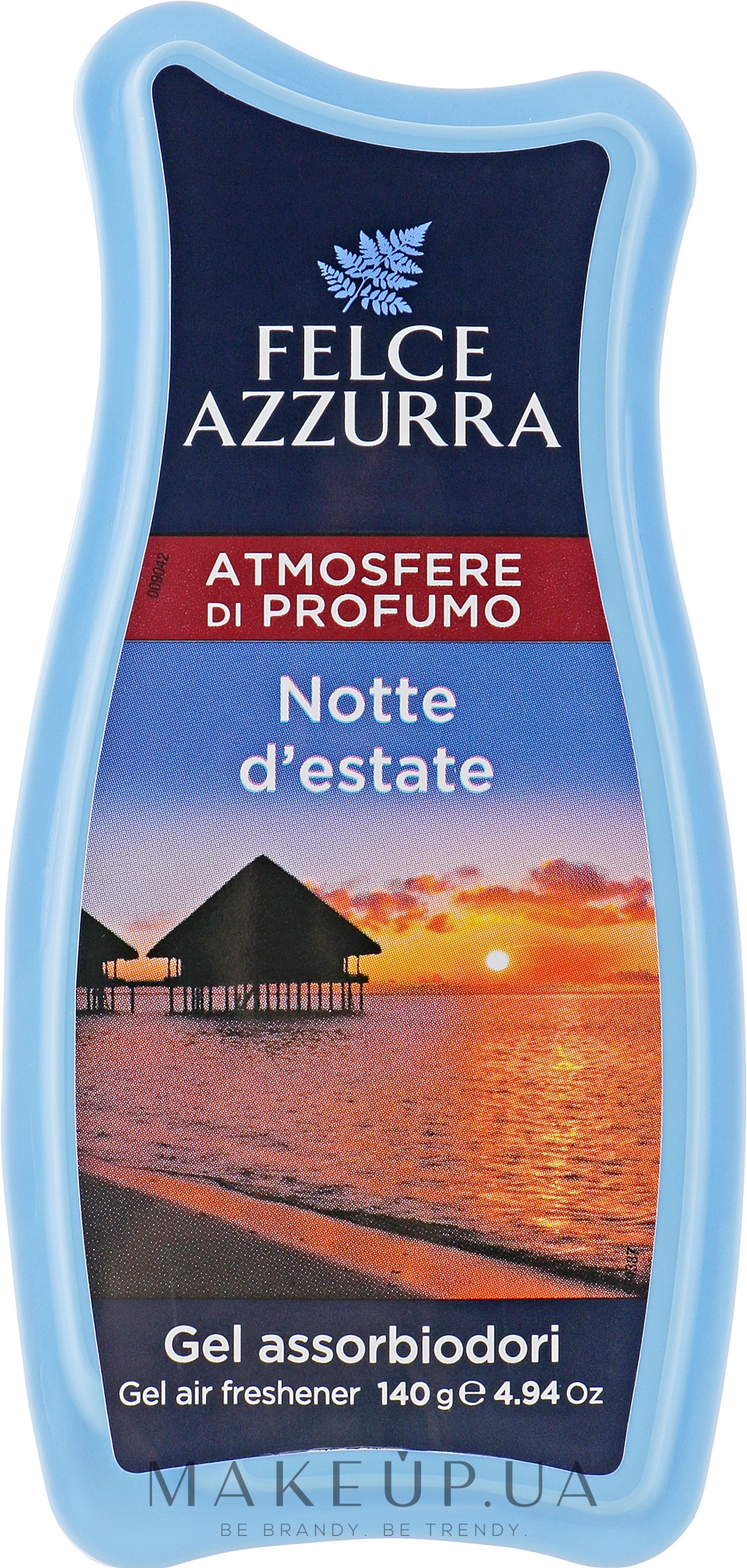 Освежитель - Felce Azzurra Gel Air Freshener Notte d'estate — фото 140g