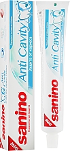 Зубная паста "Защита от кариеса" - Sanino  — фото N7