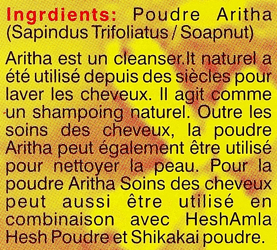 Порошковый шампунь для волос - Hesh Aritha Powder Shampoo — фото N5