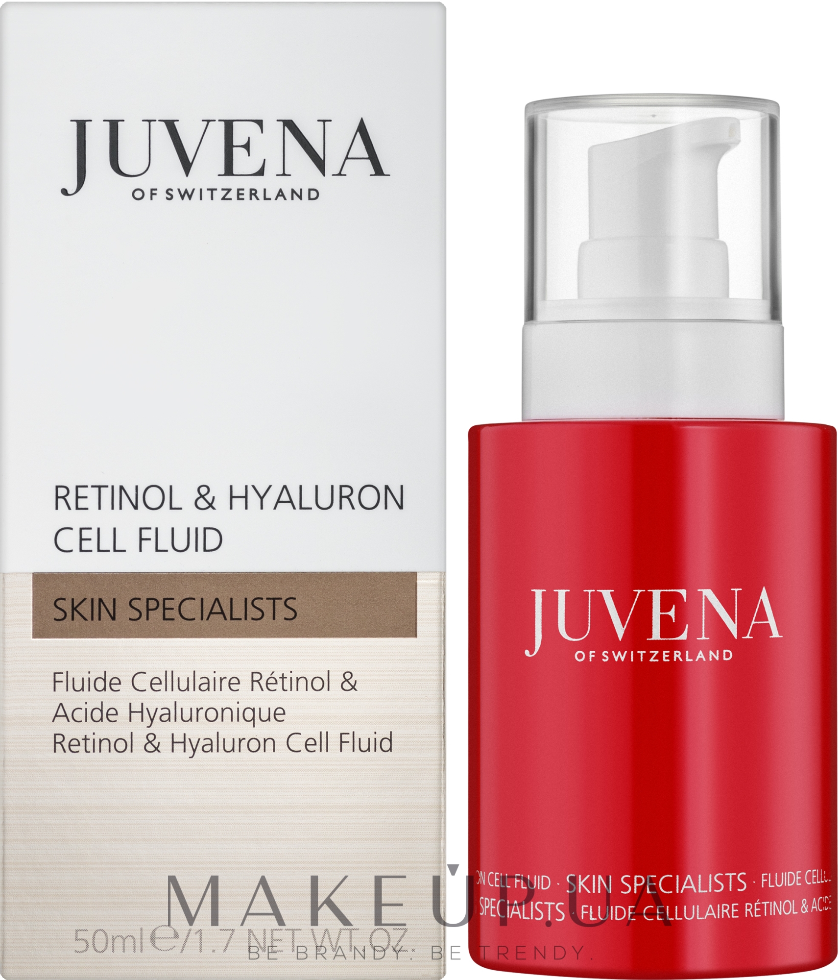 Флюид с ретинолом и гиалуроновой кислотой - Juvena Skin Specialists Retinol & Hyaluron Cell Fluid — фото 50ml